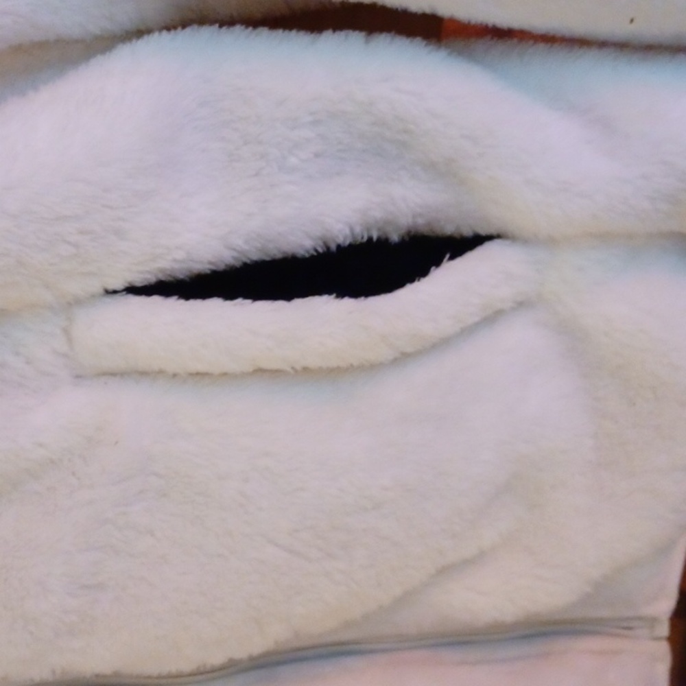 Avalance women's size L fleece jacket in cream - Picture 3 of 6